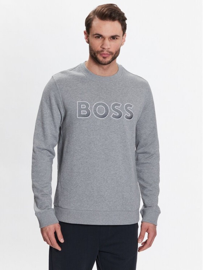 Boss Bluza 50483018 Szary Regular Fit