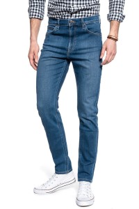LEE AUSTIN MĘSKIE SPODNIE JEANSOWE MID WORN IN RAY L733NOWH 112119945