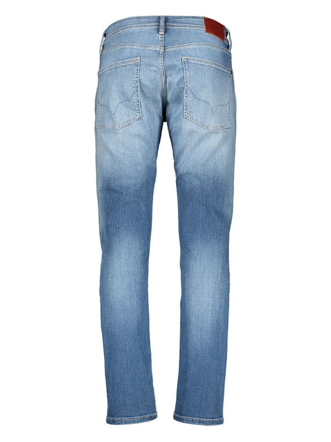 Pepe Jeans Dżinsy - Tapered fit - w kolorze niebieskim rozmiar: W38/L32