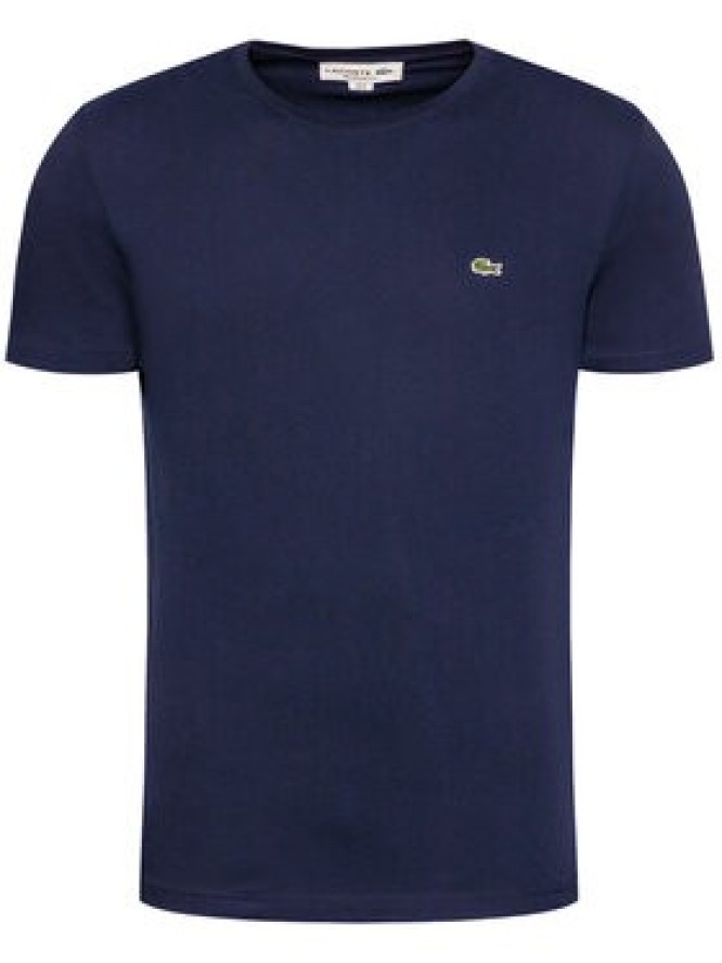 Lacoste T-Shirt TH2038 Granatowy Regular Fit