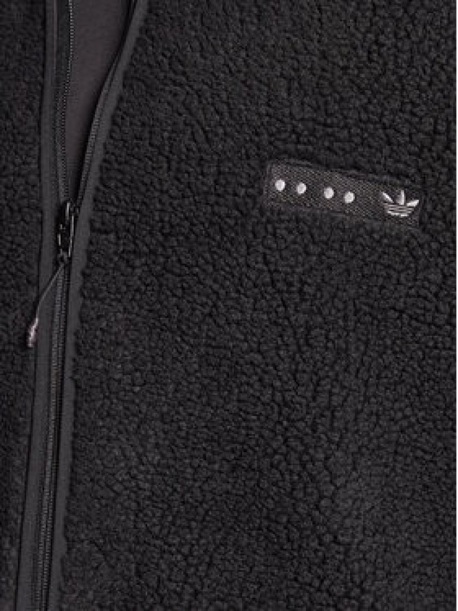 adidas Kurtka przejściowa Reclaim Sherpa Jacket HK2771 Czarny Regular Fit