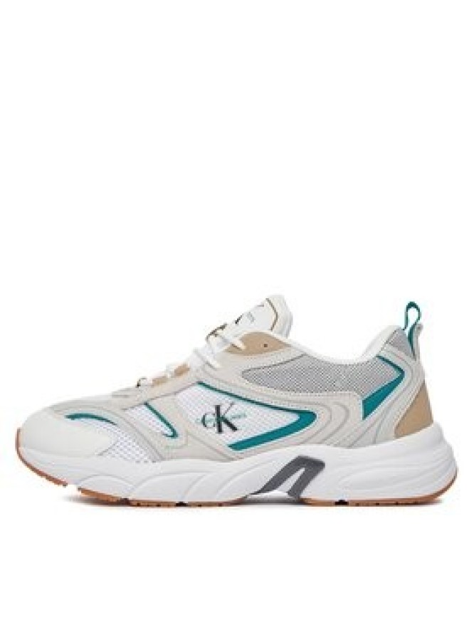 Calvin Klein Jeans Sneakersy Retro Tennis Su-Mesh YM0YM00589 Biały