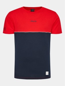 Musto T-Shirt 64 Channel 82505 Czerwony Regular Fit