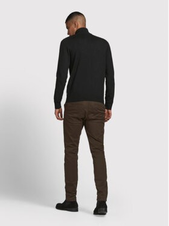 Jack&Jones Sweter Emil 12189339 Czarny Regular Fit