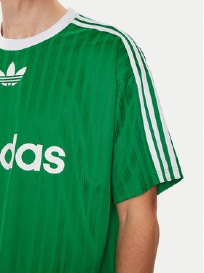 adidas T-Shirt adicolor IM9457 Zielony Loose Fit