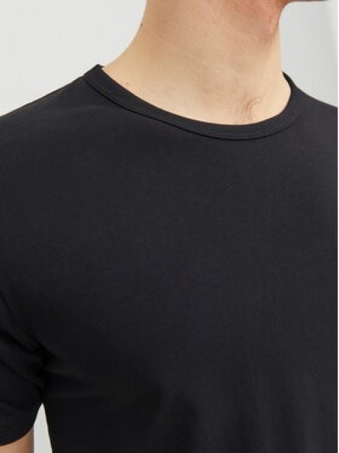 Jack&Jones T-Shirt Basic 12058529 Czarny Stretch Fit