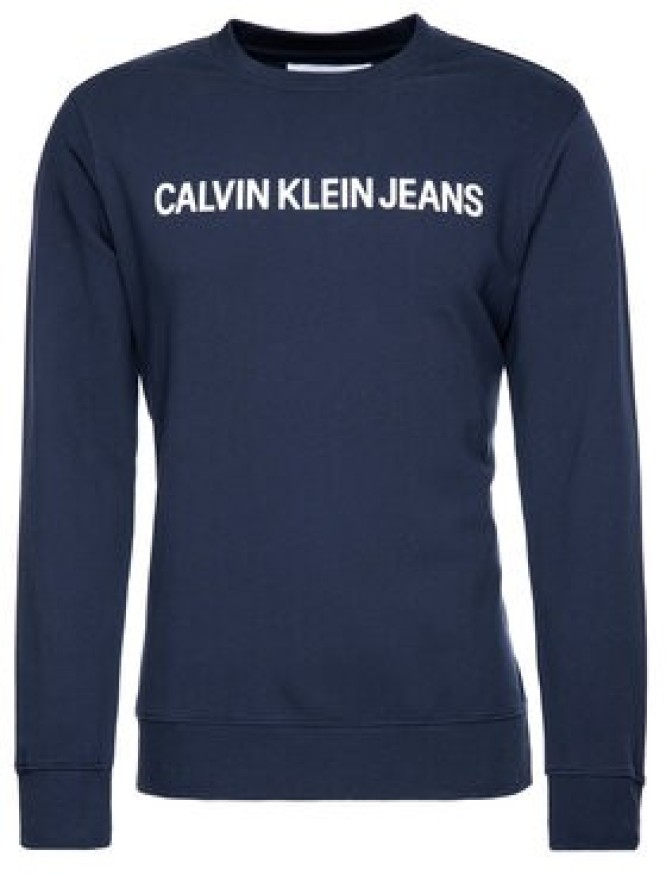 Calvin Klein Jeans Bluza J30J307757402 Granatowy Regular Fit