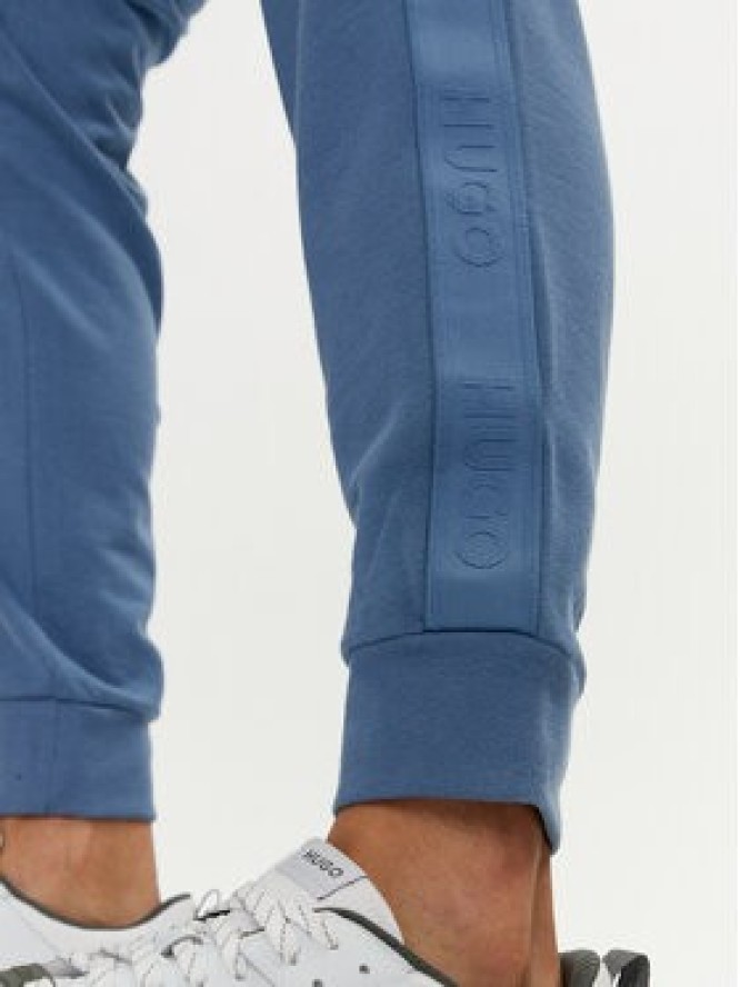 Hugo Spodnie dresowe Tonal Logo 50520501 Niebieski Regular Fit
