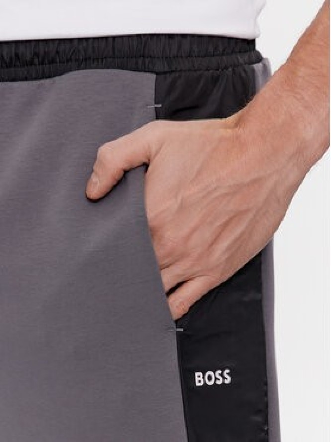 Boss Spodnie dresowe Hadikon 50504888 Szary Relaxed Fit