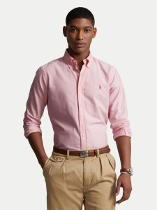 Polo Ralph Lauren Koszula Core Replen 710549084 Różowy Slim Fit