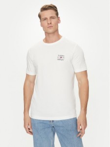 Tommy Hilfiger T-Shirt Stack MW0MW38622 Biały Regular Fit