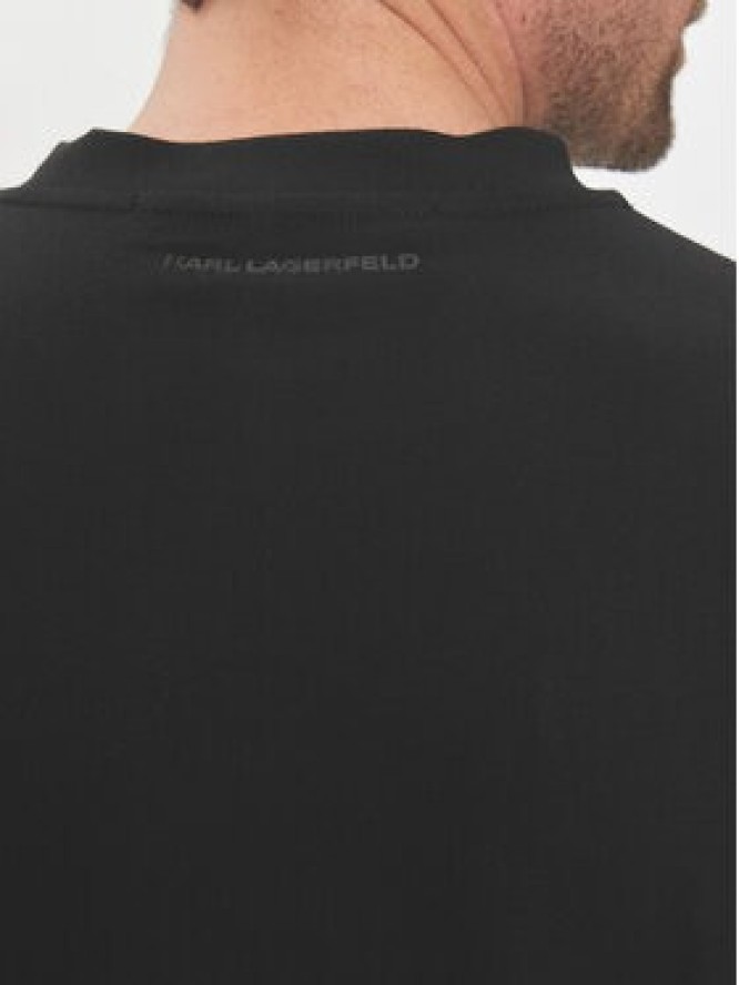 KARL LAGERFELD T-Shirt 755082 542224 Czarny Regular Fit