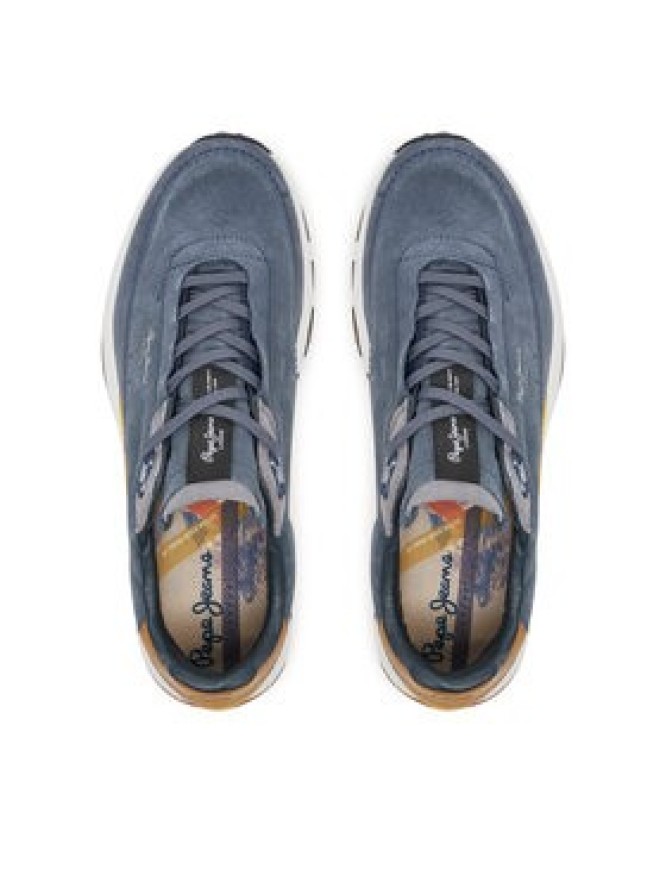 Pepe Jeans Sneakersy PMS60022 Granatowy