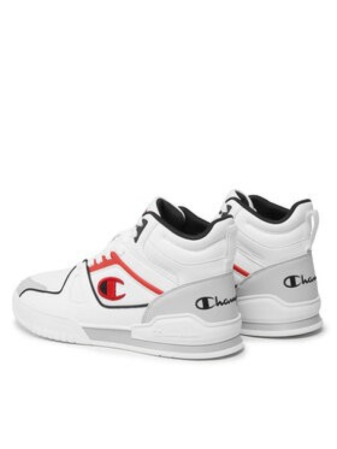 Champion Sneakersy Mid Cut Shoe 3 Point Mid S22119-WW010 Biały