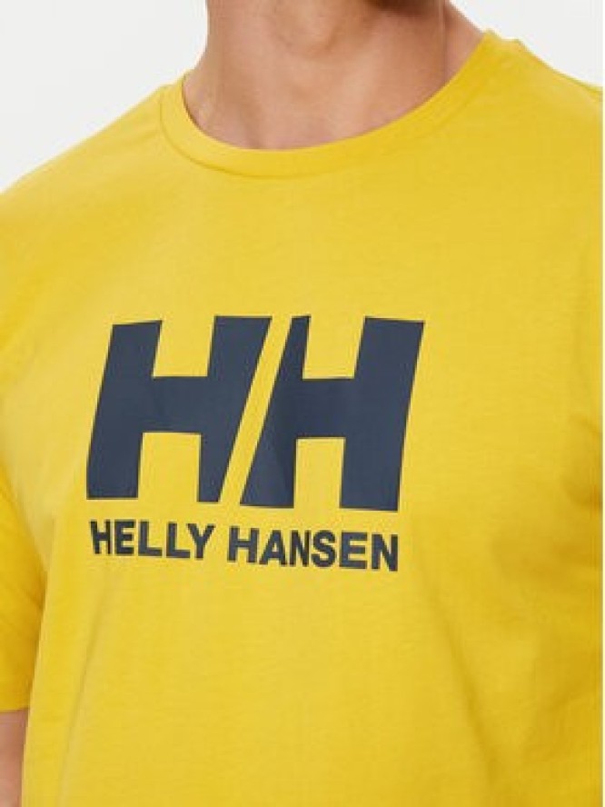 Helly Hansen T-Shirt Hh Logo T-Shirt 33979 Żółty Regular Fit