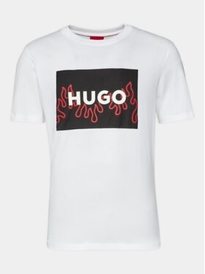 Hugo T-Shirt Dulive 50506989 Biały Regular Fit