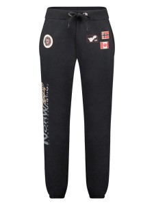 Geographical Norway Spodnie dresowe "Maradock" w kolorze czarnym rozmiar: L