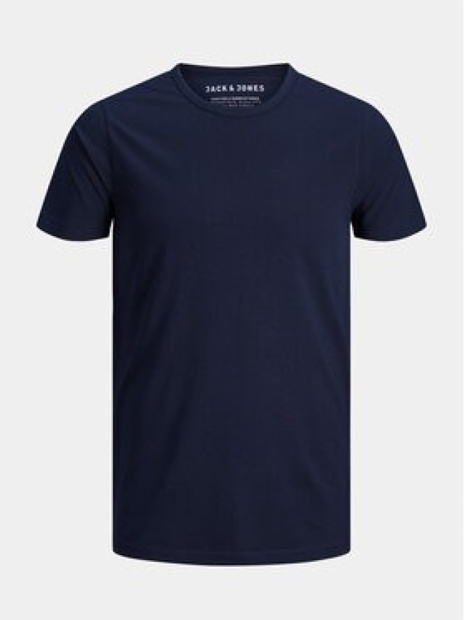 Jack&Jones T-Shirt Basic 12058529 Granatowy Stretch Fit