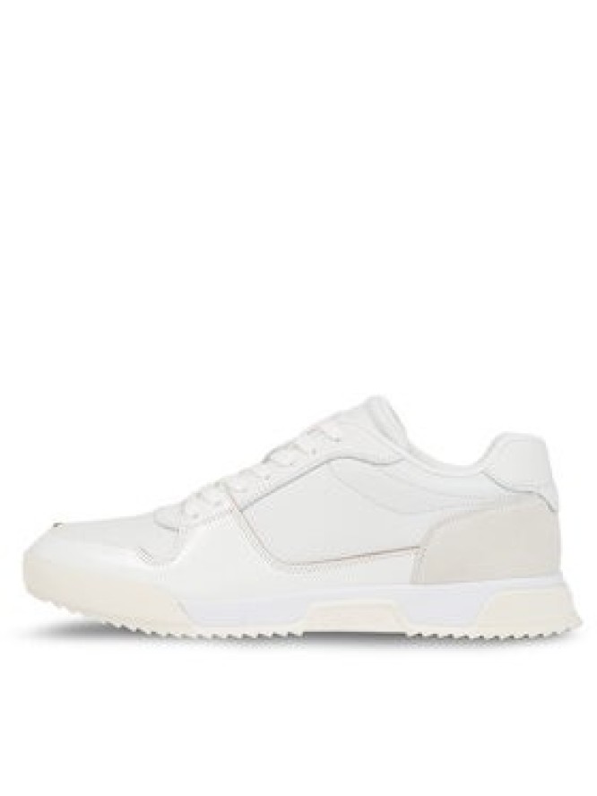 Calvin Klein Sneakersy Low Top Lace Up Lth HM0HM01173 Biały