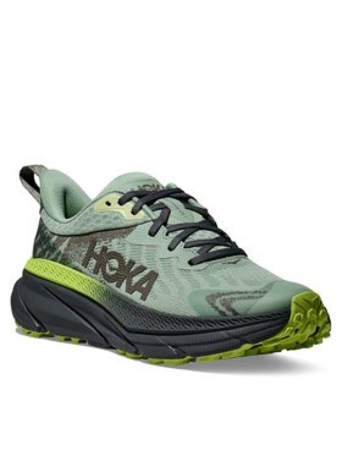 Hoka Buty do biegania Challenger 7 GTX GORE-TEX 1134501 Zielony