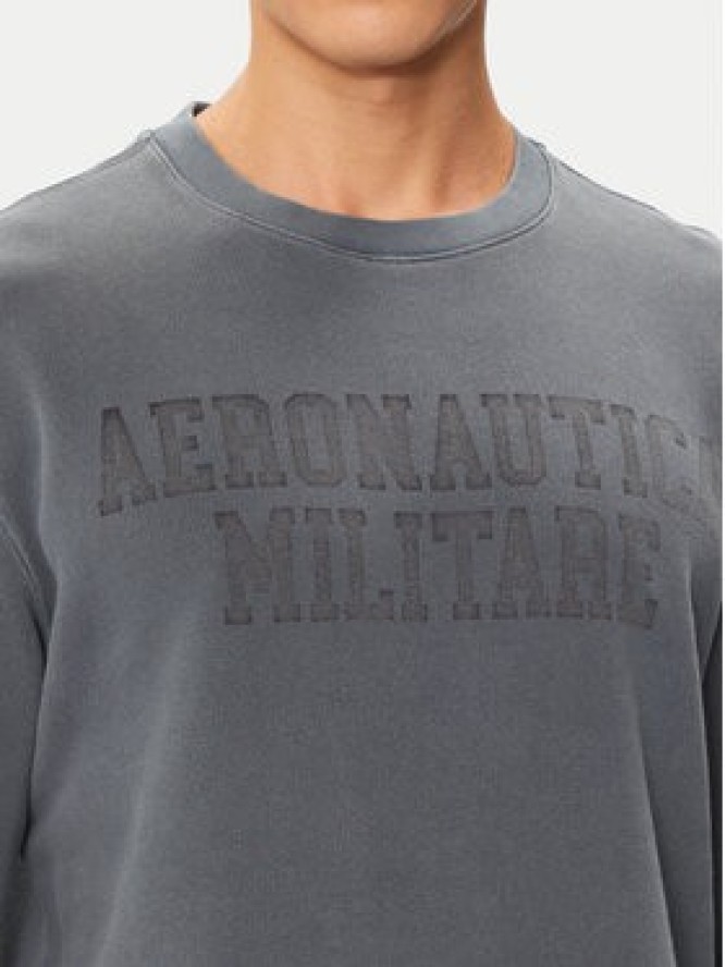 Aeronautica Militare Bluza 241FE1898F548 Granatowy Comfort Fit