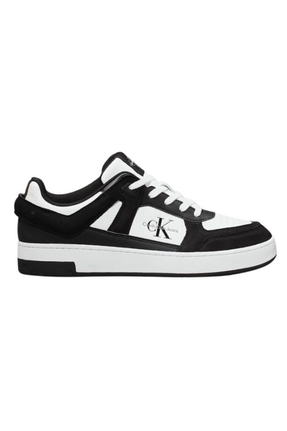 CALVIN KLEIN Czarno-białe sneakersy męskie