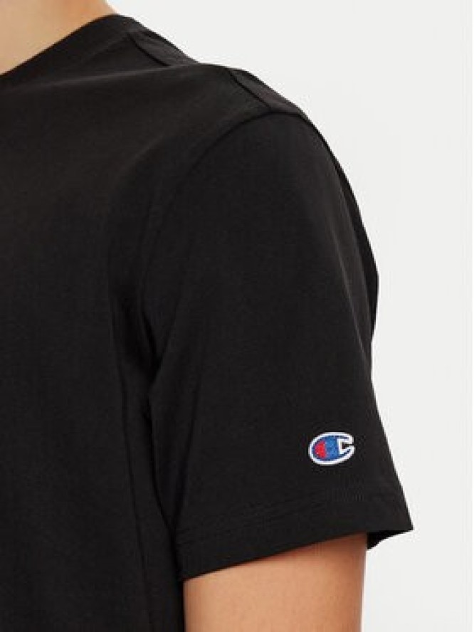 Champion T-Shirt 220713 Czarny Regular Fit