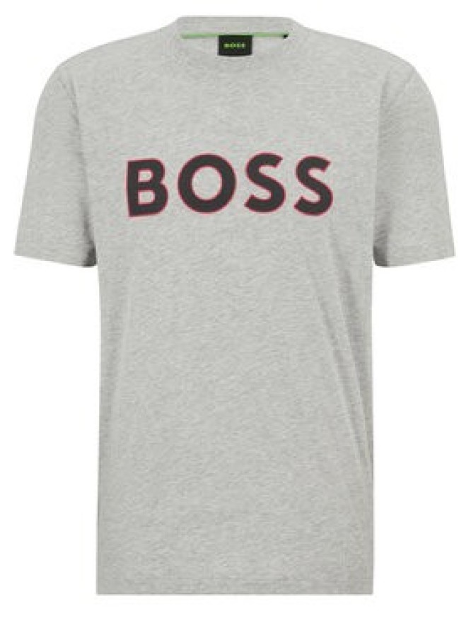 Boss T-Shirt 50488793 Szary Regular Fit