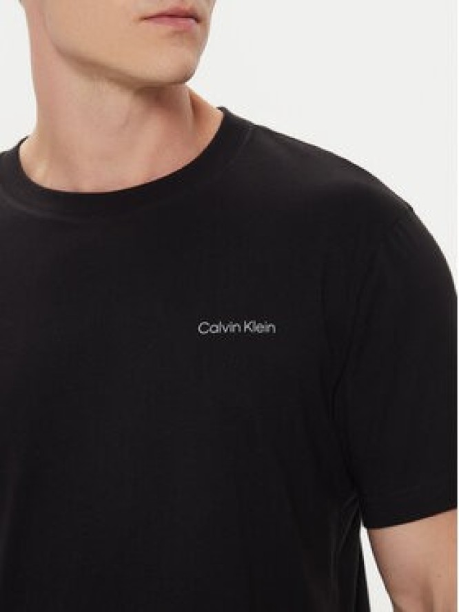 Calvin Klein T-Shirt Enlarged Back Logo K10K113106 Czarny Regular Fit