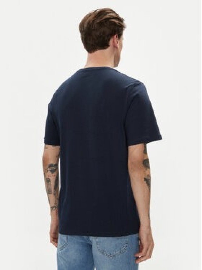 Jack&Jones T-Shirt Henry 12248600 Granatowy Standard Fit