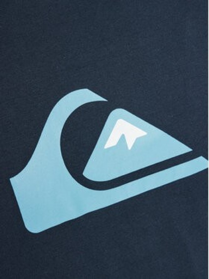 Quiksilver T-Shirt Comp Logo EQYZT07658 Granatowy Regular Fit