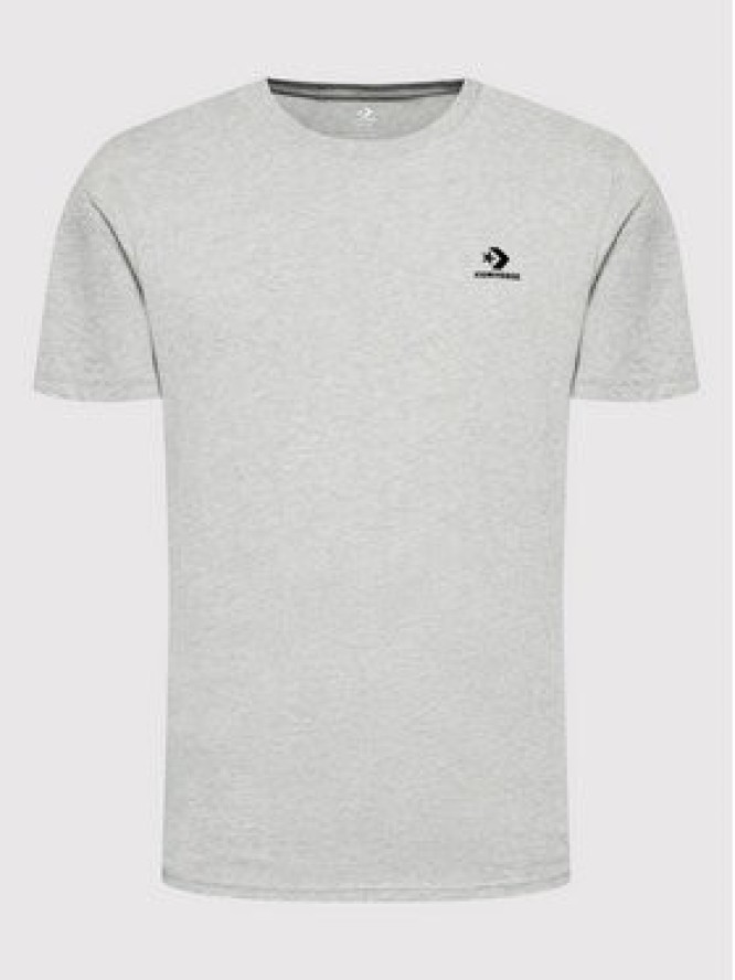 Converse T-Shirt 10023876-A05 Szary Standard Fit