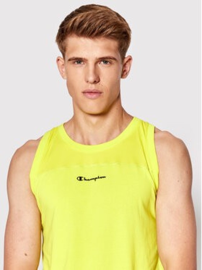 Champion Tank top 217134 Żółty Athletic Fit