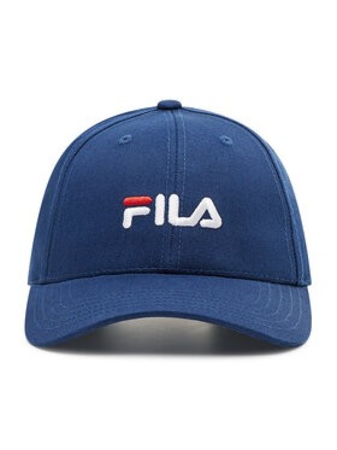 Fila Czapka z daszkiem Brasov 6 Panel Cap With Linear Logo Strap Back FCU0019 Granatowy