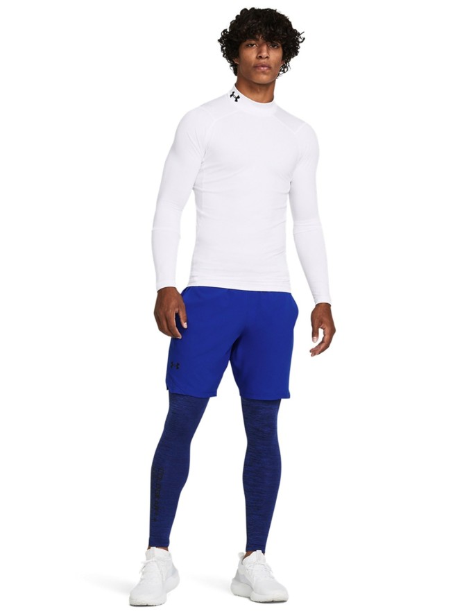 Legginsy treningowe męskie Under Armour UA CG Armour Twist Lgs - niebieskie