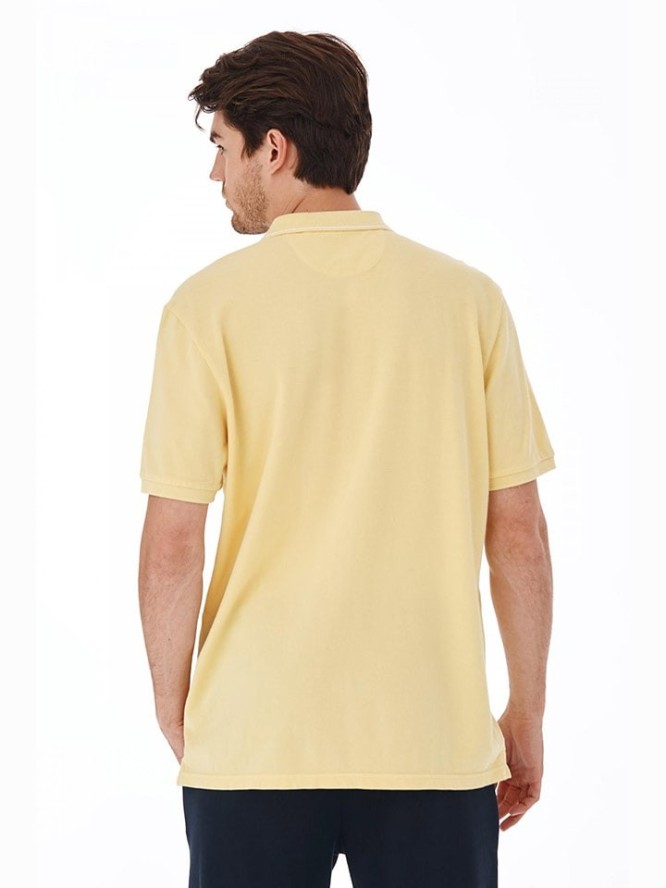 TATUUM Koszulka polo w kolorze żółtym rozmiar: M