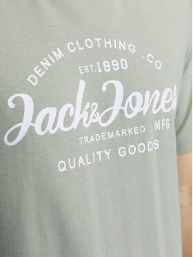 Jack&Jones T-Shirt Forest 12247972 Zielony Standard Fit