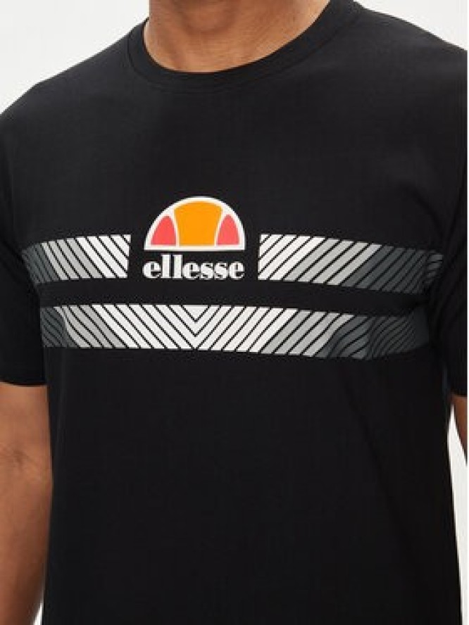 Ellesse T-Shirt Aprelvie SHR20275 Czarny Regular Fit