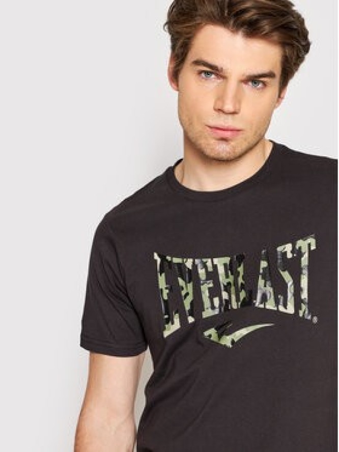 Everlast T-Shirt 894060-60 Czarny Regular Fit