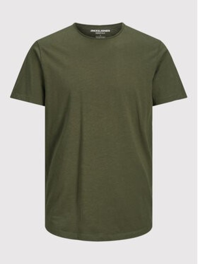 Jack&Jones T-Shirt Basher 12182498 Zielony Regular Fit