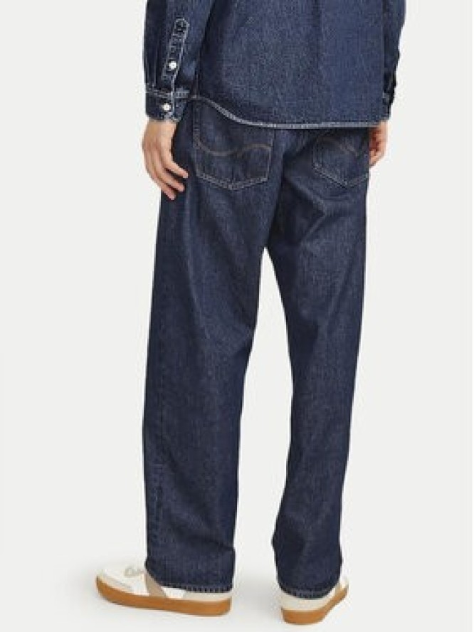 Jack&Jones Jeansy Alex 12258559 Granatowy Baggy Fit