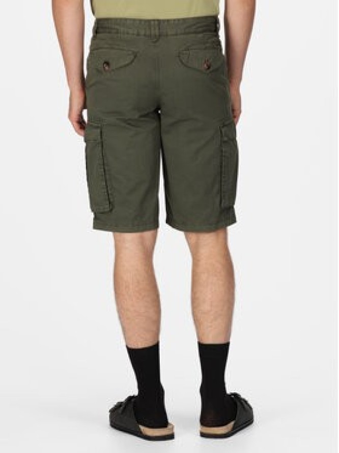 Regatta Szorty materiałowe Shorebay Short RMJ221 Khaki Regular Fit