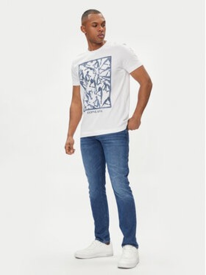 JOOP! Jeans T-Shirt 21Cyrill 30042424 Biały Modern Fit