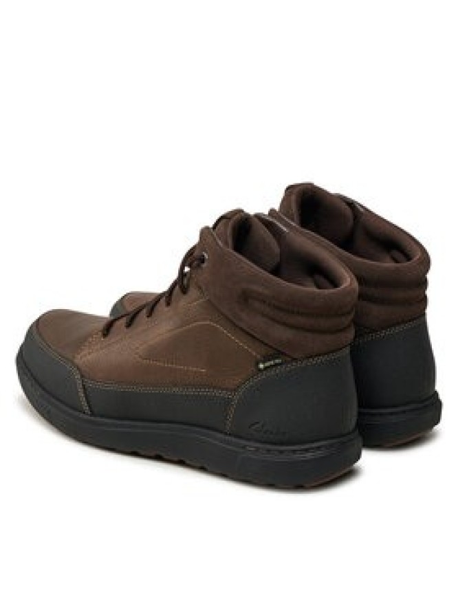 Clarks Trzewiki Mapstone Hi Gtx GORE-TEX 26180205 Brązowy