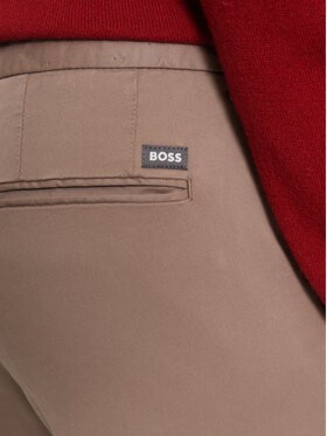 Boss Chinosy Kaito1 50487966 Beżowy Slim Fit