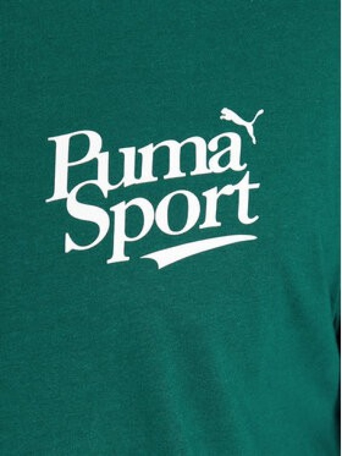 Puma T-Shirt Graphics Legacy 622739 Zielony Regular Fit