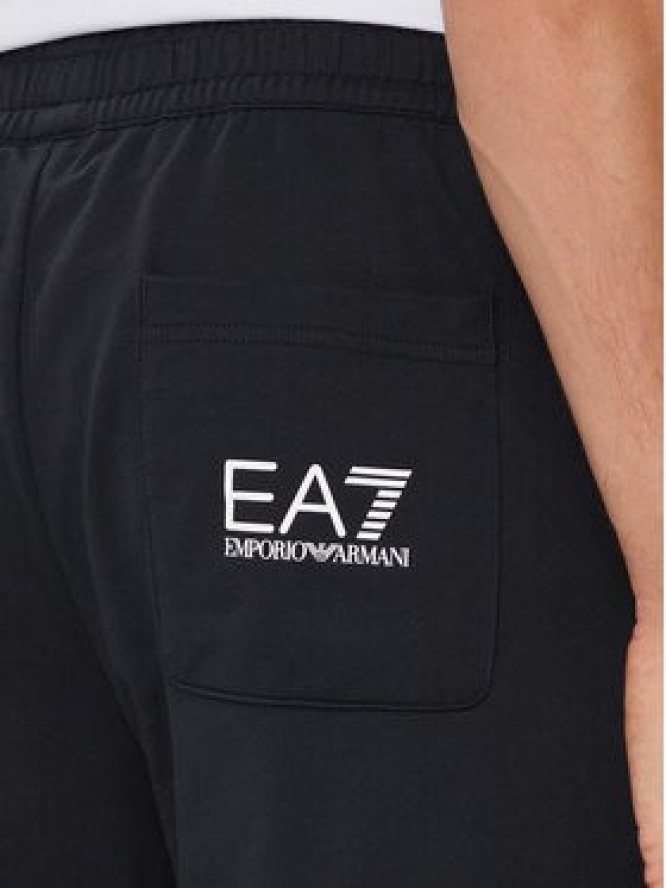 EA7 Emporio Armani Spodnie dresowe 8NPPC3 PJ05Z 0544 Granatowy Slim Fit