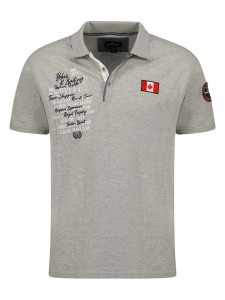 Canadian Peak Koszulka polo "Kancreak" w kolorze szarym rozmiar: S