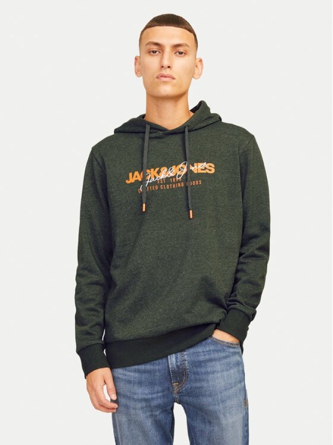 Jack&Jones Bluza Alvis 12256848 Zielony Standard Fit