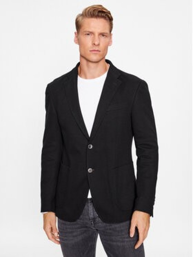 JOOP! Kurtka przejściowa 30038999 Czarny Slim Fit